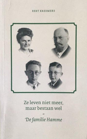 Ze leven niet meer maar bestaan wel –De familie Hamme, Verzenden, Gelezen, Bert Kreemers