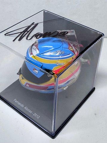 Ferrari - Fernando Alonso - 2012 - 1:5-schaal helm, Verzamelen, Nieuw