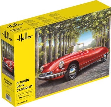 Heller 80796 Citroen DS 19 Cabriolet Bouwpakket Schaal 1:16, Verzenden, Nieuw, Overige typen, Overige merken