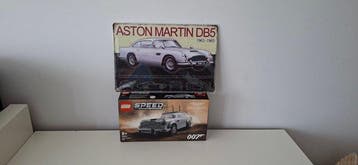 Lego Set - Speed Champions - Aston Martin DB5 y cartel, Kinderen en Baby's, Speelgoed | Duplo en Lego, Nieuw