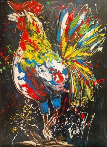 Henry Escobar - Le coq