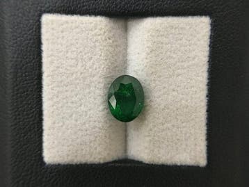 Zonder minimumprijs - 1 pcs Groen Tsavoriet - 3.24 ct -, Nieuw