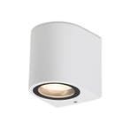 LED-wandlamp Piove wit GU10 incl. spot | IP54 | strak design, Metaal of Aluminium, Nieuw, Ophalen of Verzenden, Led