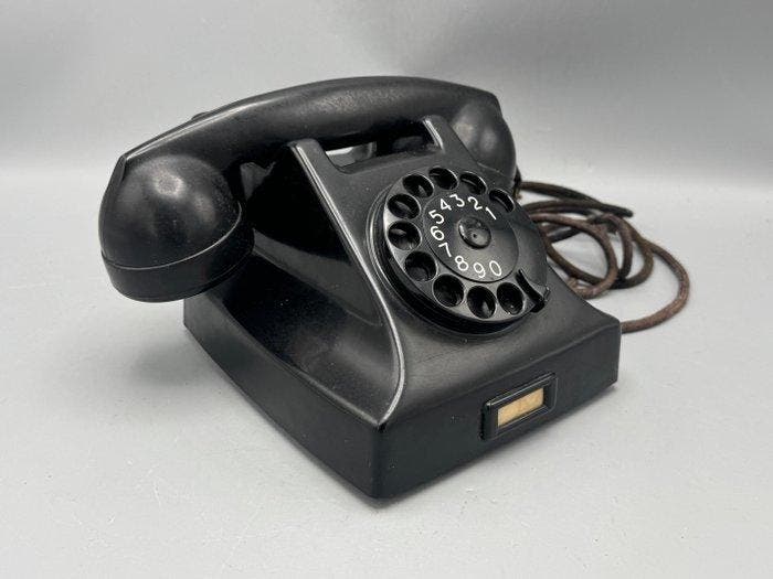 Ericsson, Rijen - Analoge telefoon - Bakeliet, Metaal -, Antiek en Kunst, Kunst | Designobjecten