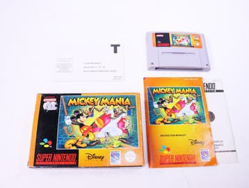 SNES - Mickey Mania - Boxed CIB, Spelcomputers en Games, Ophalen of Verzenden, Nieuw