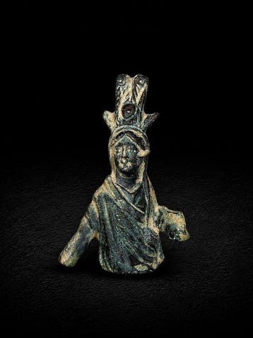 Oud-Romeins, Keizerrijk Brons Een deel van een figuur van, Antiek en Kunst
