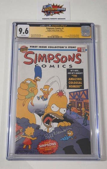 Simpsons Comics 1 - Simpsons Comics #1 - 1 Signed comic,, Nieuw