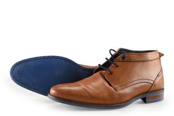 Manfield Veterboots in maat 42 Cognac, Manfield, Overige kleuren, Verzenden, Boots