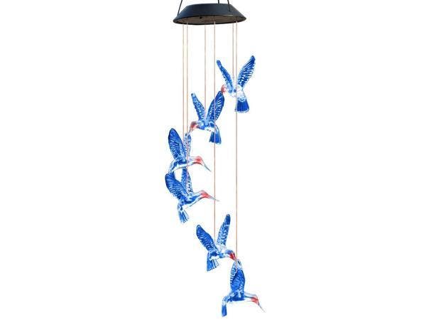 Veiling - Solar lamp - kolibrie, Tuin en Terras, Buitenverlichting