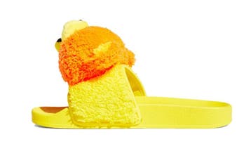 adidas JS Adilette Jeremy Scott Teddy Yellow, Nieuw
