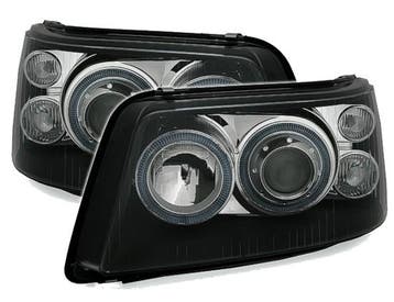 Koplampen VW T5 Angel Eyes zwart, Ophalen of Verzenden, Nieuw