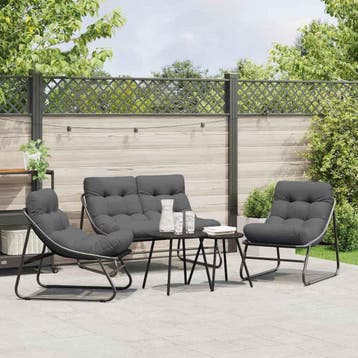 Tuinmeubelset 3-delig - 65% korting - Retourdeal, Tuin en Terras, Ophalen of Verzenden, Zo goed als nieuw, Overige materialen