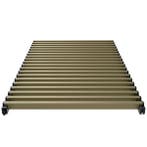 Aluminium bronskleurig rolrooster  - 2000x340  Betherma, Verzenden, Nieuw