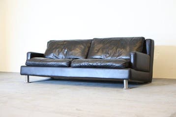 Artifort - Sofa - Leder, Hout, Metaal