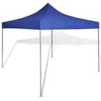 vidaXL Vouwtent 3x3 m blauw, Tuin en Terras, Verzenden, Nieuw