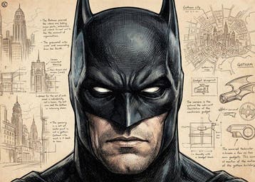 Kleury.art - The Dark Knight’s Codex by Kleury.art (1/5), Nieuw in verpakking