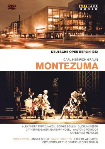 Montezuma, Oper Berlin 1982 - DVD, Verzenden, Nieuw in verpakking