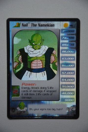 Score Entertainment - 1 Card - Dragon Ball Z - Nail 96 Foil, Nieuw