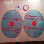 FISH DESIGN - Gaetano Pesce - Onderzetter (4) - Hars - Corsi