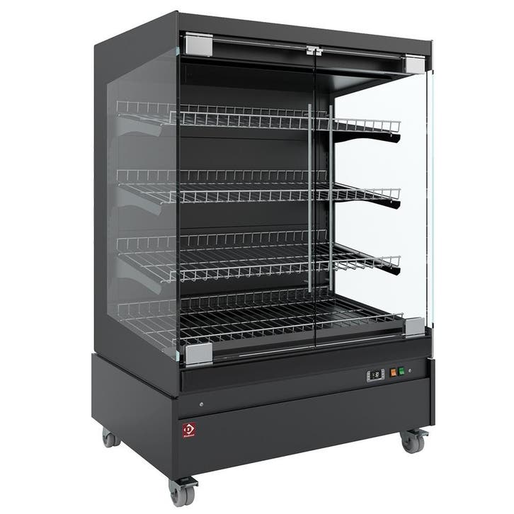 Diamond Verwamd Wandmeubel | AOSTA LINE | Zwart | 65°C/80°C, Zakelijke goederen, Horeca | Keukenapparatuur, Nieuw in verpakking