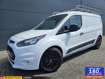 Ford Transit Connect 1.5 L2 Airco RVS 3-zitsLage km 100pk, Gebruikt, Euro 6, Wit, Ford