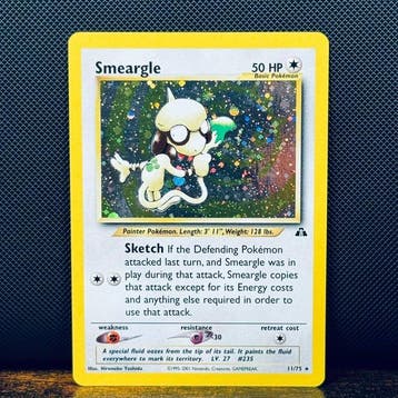 Pokémon Card - Smeargle Holo 11 – Pokémon, Nieuw