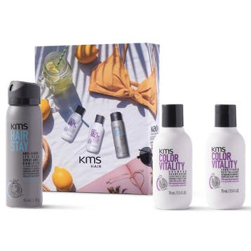 KMS  Hair Colour Vitality Travel  Set, Verzenden, Nieuw