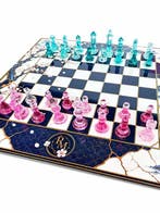 Nyx - Sakura Serenity – PorcelainMuse Art Chess Set