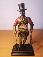 Tafelklok, Zwarte Woud Clockman klok - Antiek - Gietijzer, Antiek en Kunst