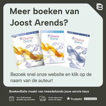 4 vwo scheikunde / Chemie Overal / Leerboek - Joost Arends, Verzenden, Gelezen, Joost Arends