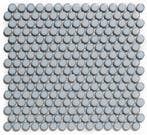 Wand Mozaïek Tegels Factory Keramiek Blauw Grijs - Matje..., Nieuw, Ophalen of Verzenden, 20 tot 40 cm, 10 m² of meer