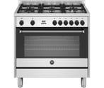 Bertazzoni MPL96L1EXV gas fornuis met 6 branders, rvs1485, Ophalen of Verzenden, Nieuw