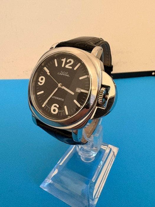 Capital - Swiss Made Automatic ETA 2824-2 - Zonder, Sieraden, Tassen en Uiterlijk, Horloges | Heren