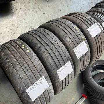 4 x Continental PremiumContact 6 245-45-19 Zomerbanden 6,5mm, 19 inch, Ophalen of Verzenden, Band(en), Personenwagen