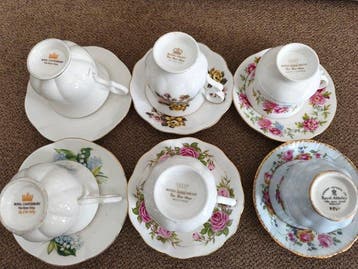 Royal Ascot - Koffie- en theeservies (6) - Porselein