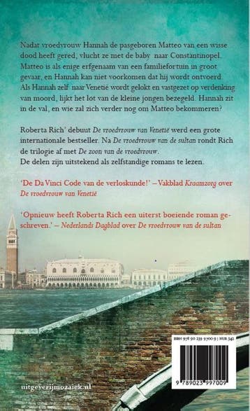 De zoon van de vroedvrouw / De vroedvrouw-trilogie / 3, Boeken, Verzenden, Zo goed als nieuw, Roberta Rich