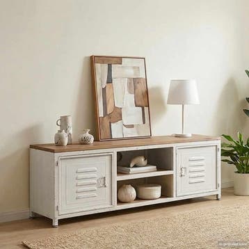 vidaXL Tv-meubel 120x30x40 cm wit, 100 tot 150 cm, Verzenden, Nieuw, Minder dan 100 cm