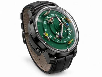 AKOR Le Locle - Emerald Derby Black — Montre automatique -, Nieuw