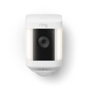 RING Spotlight Plus Battery Surveillance Camera - White - EU, Verzenden, Nieuw