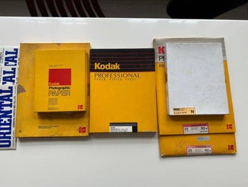 Kodak, Ilford, Seagull Photographic paper Fotopapier