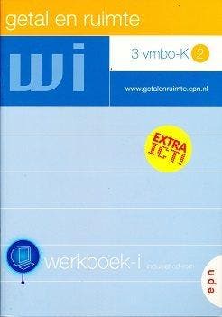 Getal en Ruimte 3 Werkboek-i VMBO-K-2 (per stuk), Boeken, Verzenden, Nieuw