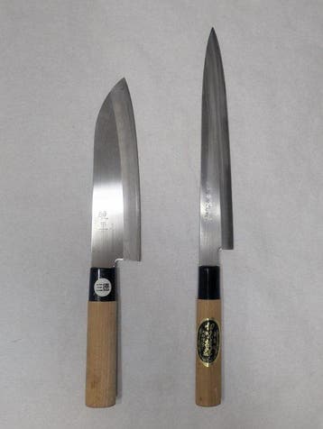 Keukenmes - Staal, Hout - Japan - Traditionele Japanse