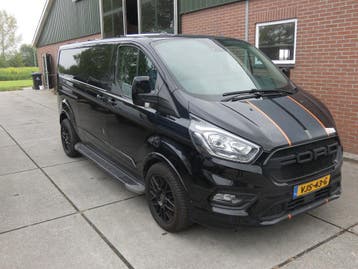 Ford Transit Custom 320 2.0 TDCI L2H1 Sport* navi/cam*xenon*, Automaat, Gebruikt, Leder en Stof, Zwart