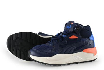 Puma Hoge sneakers Jongens in maat 36 Blauw, Verzenden, Jongen of Meisje, Puma, Schoenen