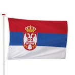 Servische Vlag 40x60cm, Verzenden, Nieuw