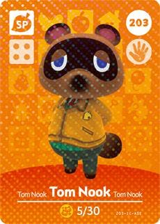 Amiibo Tom Nook #203 - Series 3, Verzenden, Zo goed als nieuw