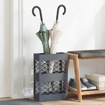 vidaXL Regen paraplu standaard Antraciet 28 x 12 x 41 cm, Verzenden, Nieuw