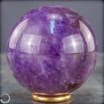 Koninglijke kristal-amethist bol uit Uruguay – Diepte,