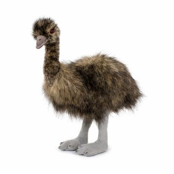 Semo emoe knuffel - pluche - 38 cm - loopvogel, Verzenden, Nieuw