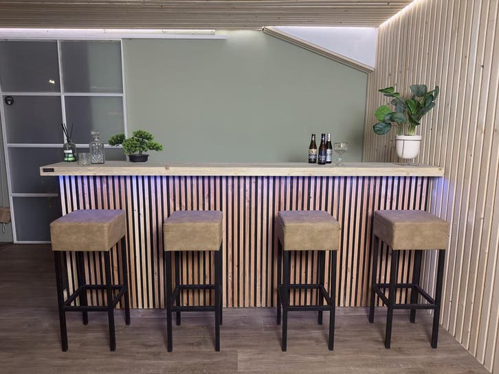 Bar Tripell - Stijlvolle Houten Buitenbar - Stilt, Huis en Inrichting, Woonaccessoires | Overige, Nieuw